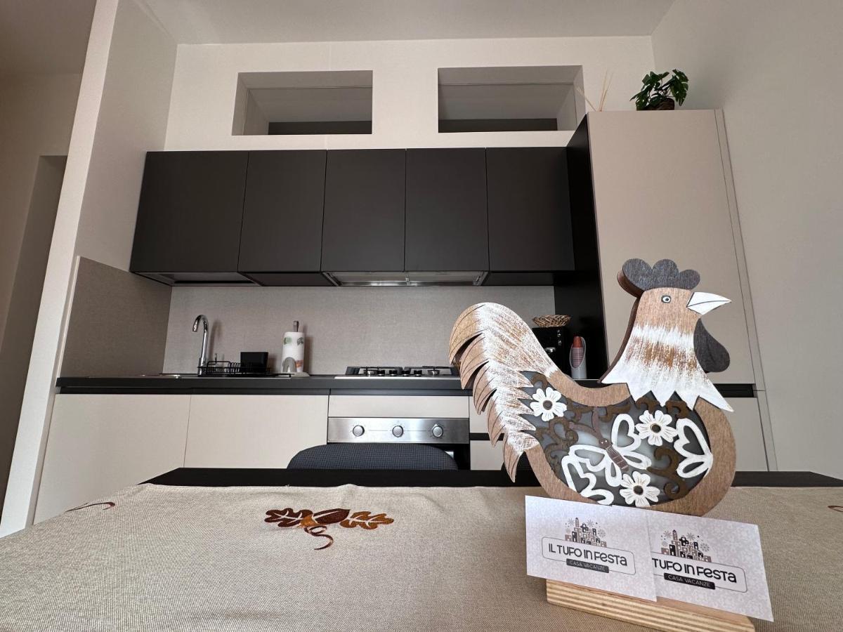 Il Tufo In Festa Apartment มาเตรา ภายนอก รูปภาพ